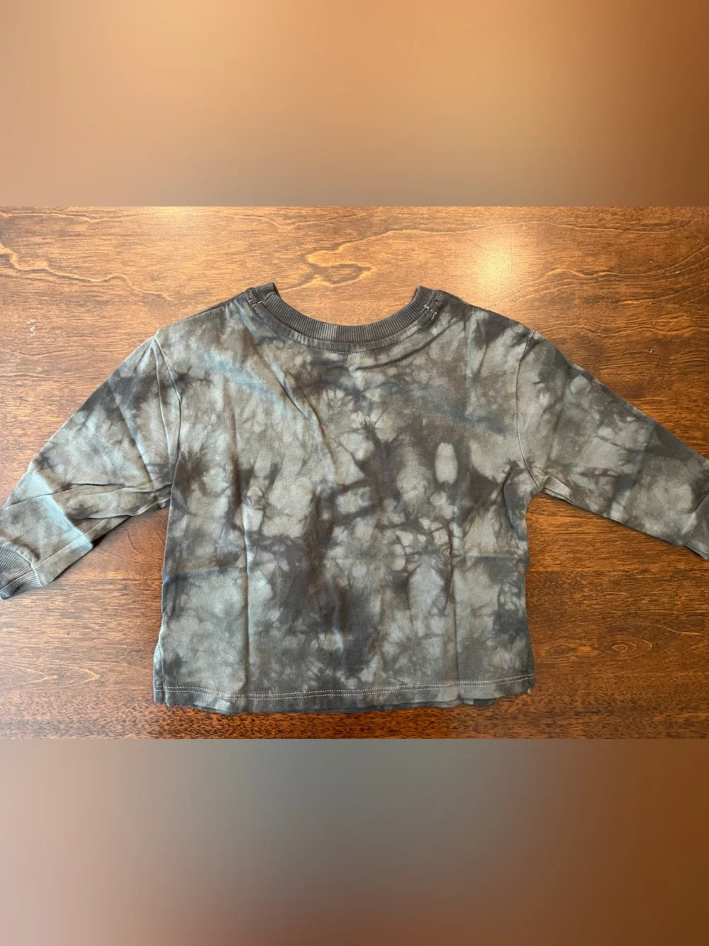 Little Co. Unisex Organic Cotton Spooky Season Tie Dye Long Sleeve T Halloween